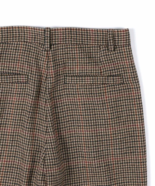 The DUFFER of ST.GEORGE（ザダファーオブセントジョージ）の「TECH TWEED SLACKS：テックツイード レギュラーフィット スラックス（スラックス・メンズ・チャコールグレー/ベージュ・MEDIUM/LARGE/X-LARGE）」の16枚目の写真
