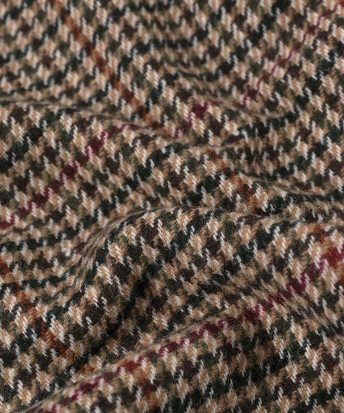 The DUFFER of ST.GEORGE（ザダファーオブセントジョージ）の「TECH TWEED SLACKS：テックツイード レギュラーフィット スラックス（スラックス・メンズ・チャコールグレー/ベージュ・MEDIUM/LARGE/X-LARGE）」の17枚目の写真