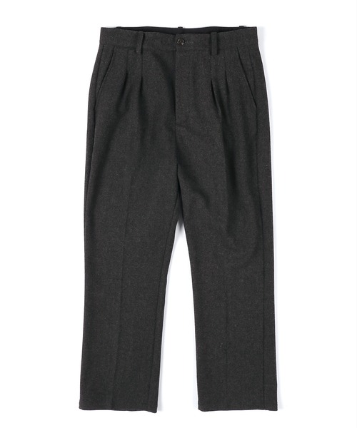 The DUFFER of ST.GEORGE（ザダファーオブセントジョージ）の「TECH TWEED SLACKS：テックツイード レギュラーフィット スラックス（スラックス・メンズ・チャコールグレー/ベージュ・MEDIUM/LARGE/X-LARGE）」の11枚目の写真