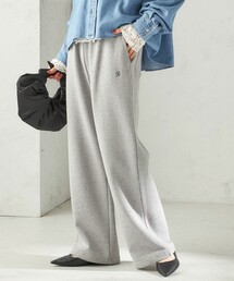 SHIPS | 〈洗濯機可能〉AZUMA 裏毛 刺繍 パンツ(スウェットパンツ)