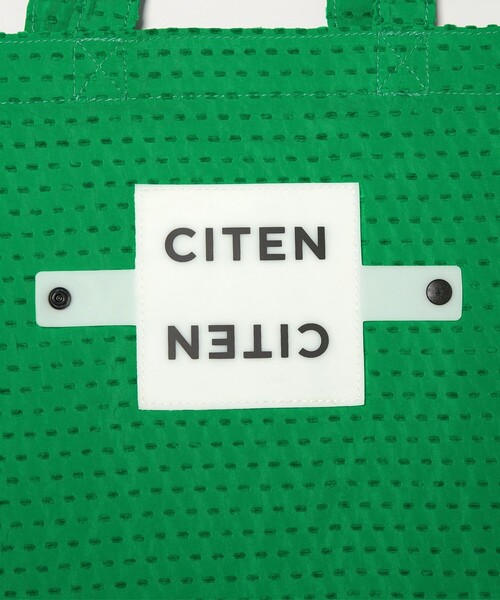 CITEN（シテン）の「＜CITEN＞くるくるパッチンサシコトートS（エコバッグ/サブバッグ・レディース・イエロー/ブラック/ケリーグリーン・FREE）」の10枚目の写真