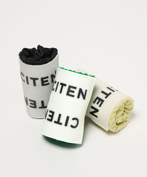 CITEN（シテン）の「＜CITEN＞くるくるパッチンサシコトートS（エコバッグ/サブバッグ・レディース・イエロー/ブラック/ケリーグリーン・FREE）」の16枚目の写真