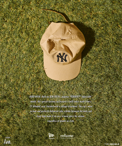 NEW ERA / ニューエラ 別注 9TWENTY(TM) ハードウォッシュ Yankees