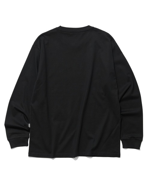 SILAS（サイラス）の「BRAND L/S TEE（Tシャツ/カットソー・メンズ・ブラック/グリーン/ホワイト・XL/L/M）」の4枚目の写真