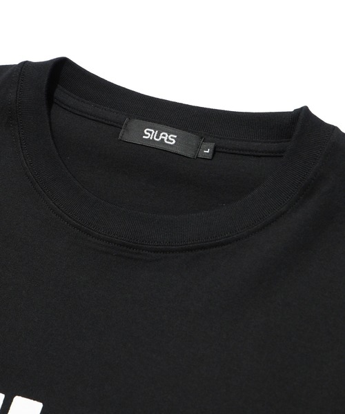 SILAS（サイラス）の「BRAND L/S TEE（Tシャツ/カットソー・メンズ・ブラック/グリーン/ホワイト・XL/L/M）」の6枚目の写真