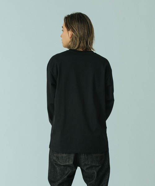 SILAS（サイラス）の「BRAND L/S TEE（Tシャツ/カットソー・メンズ・ブラック/グリーン/ホワイト・XL/L/M）」の10枚目の写真