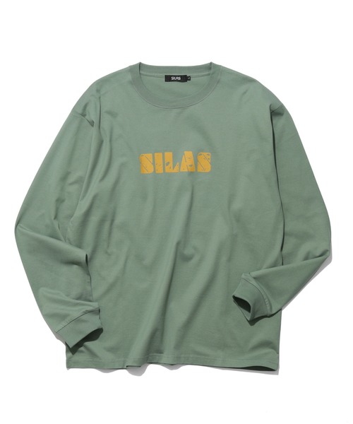 SILAS（サイラス）の「BRAND L/S TEE（Tシャツ/カットソー・メンズ・ブラック/グリーン/ホワイト・XL/L/M）」の20枚目の写真