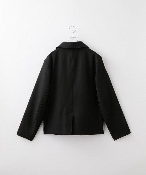 Loose/ルース(ルース)の「ターンロック コンパクトショートステンカラージャケット(ブルゾン・メンズ・ネイビー/ブラック/アッシュグレー・S/L/M)」の15枚目の写真