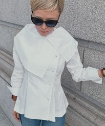 JENNE（ジェンヌ）の「クラシカルショールブラウス（その他トップス）」