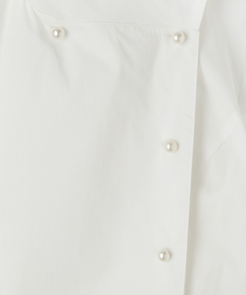 JENNE(ジェンヌ)の「クラシカルショールブラウス(その他トップス・レディース・ホワイト・LARGE/MEDIUM/SMALL)」の16枚目の写真