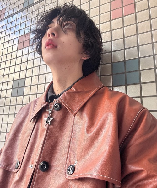 SBG（エスビー）の「インフルエンサー みっち～ × SBG ラギット スターネックレス（ネックレス・メンズ・シルバー・FREE）」の4枚目の写真