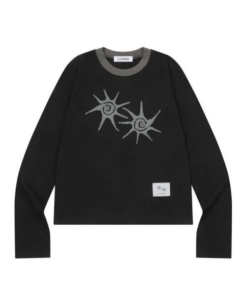 COIRIS_(コイリス)の「◇COIRIS◇<新色追加>ブランド直輸入正規品/ソルナ Rネック ロング スリーブ Tシャツ SOLUNA R-NECK LONG SLEEVE T(Tシャツ/カットソー・レディース・グレー/ブラック/ホワイト・FREE)」の17枚目の写真