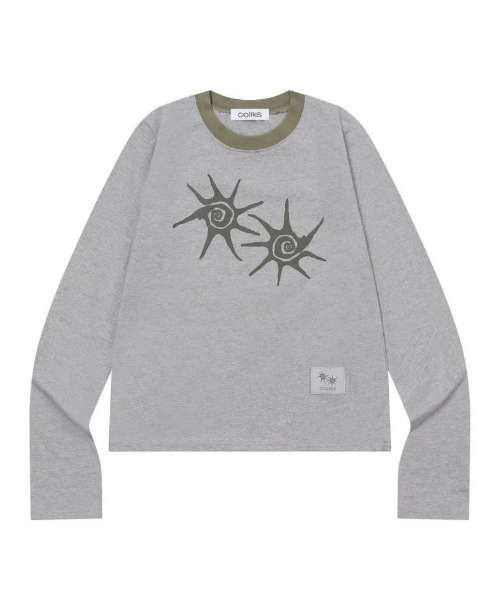 COIRIS_(コイリス)の「◇COIRIS◇<新色追加>ブランド直輸入正規品/ソルナ Rネック ロング スリーブ Tシャツ SOLUNA R-NECK LONG SLEEVE T(Tシャツ/カットソー・レディース・グレー/ブラック/ホワイト・FREE)」の21枚目の写真