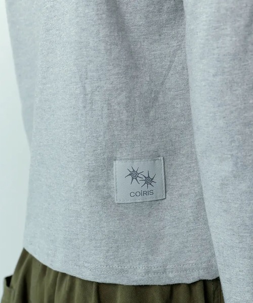 COIRIS_(コイリス)の「◇COIRIS◇<新色追加>ブランド直輸入正規品/ソルナ Rネック ロング スリーブ Tシャツ SOLUNA R-NECK LONG SLEEVE T(Tシャツ/カットソー・レディース・グレー/ブラック/ホワイト・FREE)」の12枚目の写真