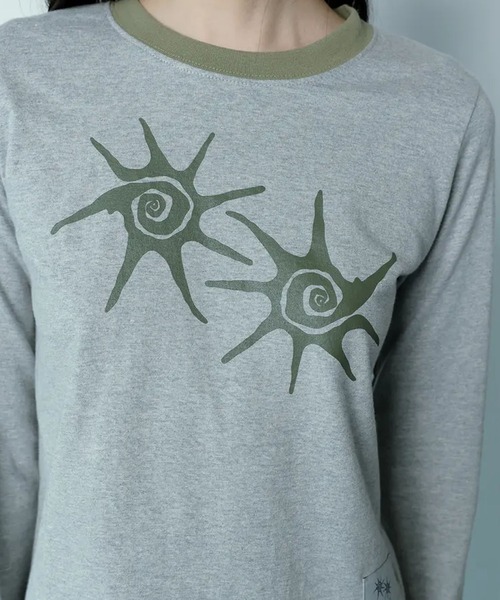 COIRIS_(コイリス)の「◇COIRIS◇<新色追加>ブランド直輸入正規品/ソルナ Rネック ロング スリーブ Tシャツ SOLUNA R-NECK LONG SLEEVE T(Tシャツ/カットソー・レディース・グレー/ブラック/ホワイト・FREE)」の10枚目の写真