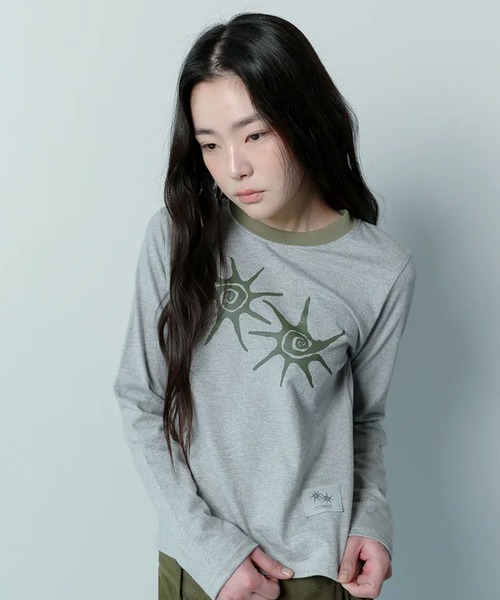 COIRIS_(コイリス)の「◇COIRIS◇<新色追加>ブランド直輸入正規品/ソルナ Rネック ロング スリーブ Tシャツ SOLUNA R-NECK LONG SLEEVE T(Tシャツ/カットソー・レディース・グレー/ブラック/ホワイト・FREE)」の6枚目の写真