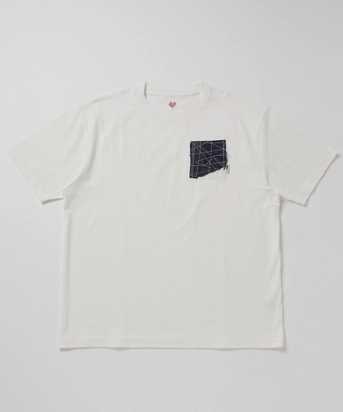 REBIRTH PROJECT(リバースプロジェクト)の「【REBIRTH PROJECT】AIRBACK Handmade Patchwork Tee(WHT/L-4)(Tシャツ/カットソー・メンズ・ホワイト・LARGE)」の3枚目の写真