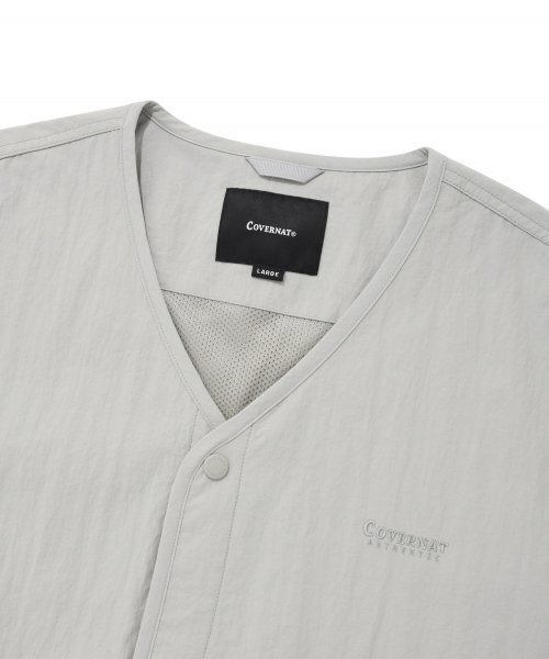 COVERNAT(カバーナット)の「ナイロンカーディガンジャケットグレー(ナイロンジャケット・レディース・その他・M/L/XL/XXL/S/XS)」の3枚目の写真
