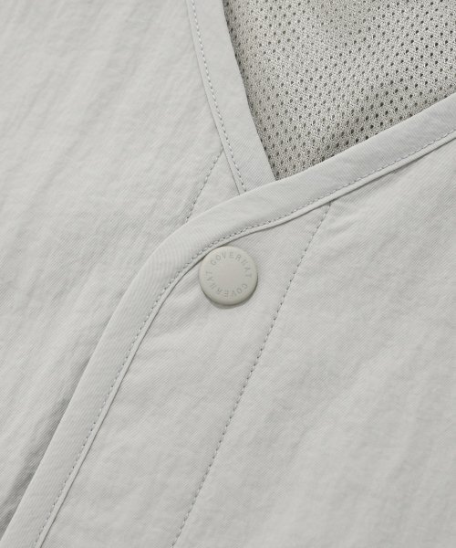 COVERNAT(カバーナット)の「ナイロンカーディガンジャケットグレー(ナイロンジャケット・レディース・その他・M/L/XL/XXL/S/XS)」の5枚目の写真