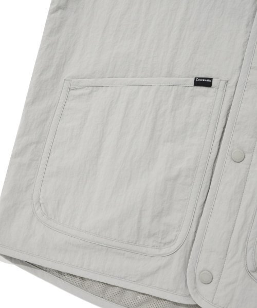 COVERNAT(カバーナット)の「ナイロンカーディガンジャケットグレー(ナイロンジャケット・レディース・その他・M/L/XL/XXL/S/XS)」の8枚目の写真