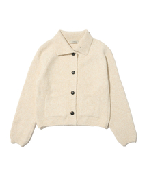 ROIDESROIS（ロワデロワ）の「コージーポケットニットカーディガン（ベージュ）（カーディガン/ボレロ）」