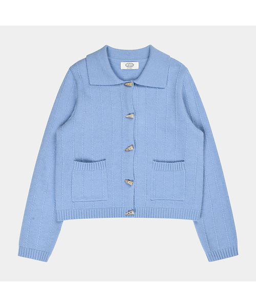 サスミボタンカラーガーディガン (ZYCD250923)