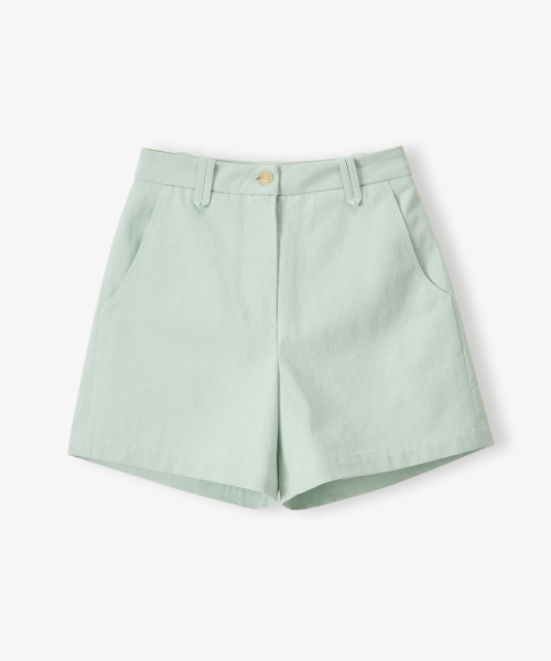 Martin Cotton Shorts - Mint
