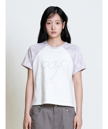 OAF CAMO RAGLAN T-SHIRT, PINK