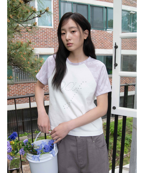 OAFISH(オアフィッシュ)の「OAF CAMO RAGLAN T-SHIRT, PINK(Tシャツ/カットソー・レディース・その他・ONE SIZE)」の3枚目の写真