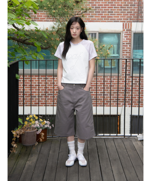 OAFISH(オアフィッシュ)の「OAF CAMO RAGLAN T-SHIRT, PINK(Tシャツ/カットソー・レディース・その他・ONE SIZE)」の4枚目の写真