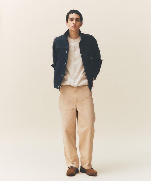 ADAM ET ROPE'（アダムエロペ）の「デニム トラッカー ジャケット / ADAM ET ROPE' JEANS -PERS-（デニムジャケット・メンズ・ネイビー/ブラック系その他・M/L/S）」の15枚目の写真