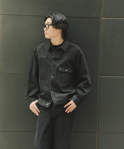 デニム トラッカー ジャケット / ADAM ET ROPE' JEANS -PERS-（デニム
