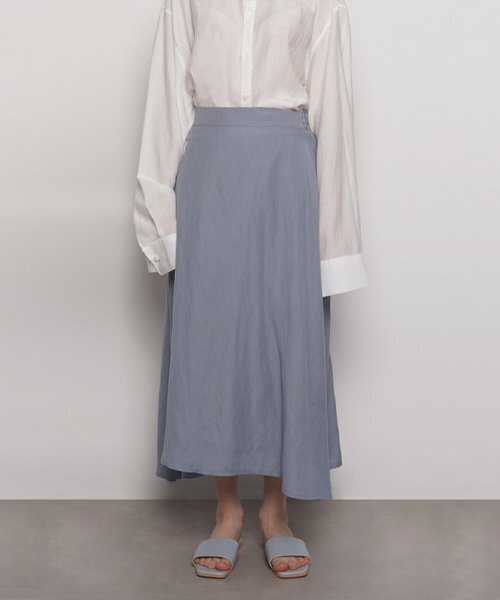 THE-ABON(エイボン)の「W27 tu iong flared skirt black(スカート・レディース・ブラック・FREE)」の4枚目の写真