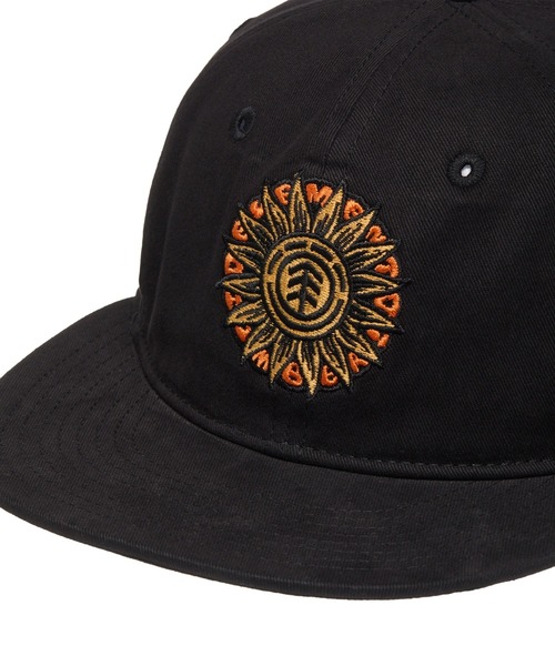 ELEMENT（エレメント）の「ELEMENT メンズ TIMBER 6 PANEL CAP キャップ 【2026年春夏モデル】（キャップ・メンズ・ブラック・FREE）」の8枚目の写真
