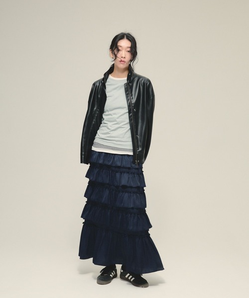 JEANASIS（ジーナシス）の「【eL】3Piece Layered Pullover/641214（Tシャツ/カットソー・レディース・ネイビー系/グレー系その他・FREE）」の3枚目の写真