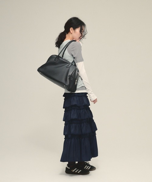 JEANASIS（ジーナシス）の「【eL】3Piece Layered Pullover/641214（Tシャツ/カットソー・レディース・ネイビー系/グレー系その他・FREE）」の6枚目の写真