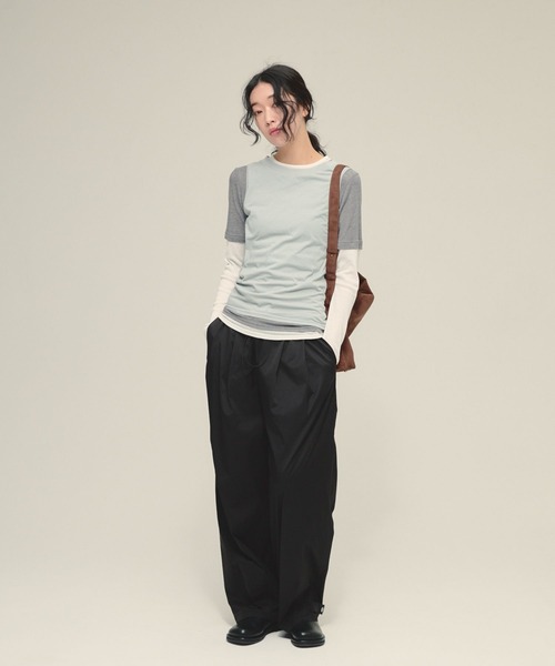 JEANASIS（ジーナシス）の「【eL】3Piece Layered Pullover/641214（Tシャツ/カットソー・レディース・ネイビー系/グレー系その他・FREE）」の9枚目の写真