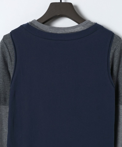 JEANASIS（ジーナシス）の「【eL】3Piece Layered Pullover/641214（Tシャツ/カットソー・レディース・ネイビー系/グレー系その他・FREE）」の19枚目の写真