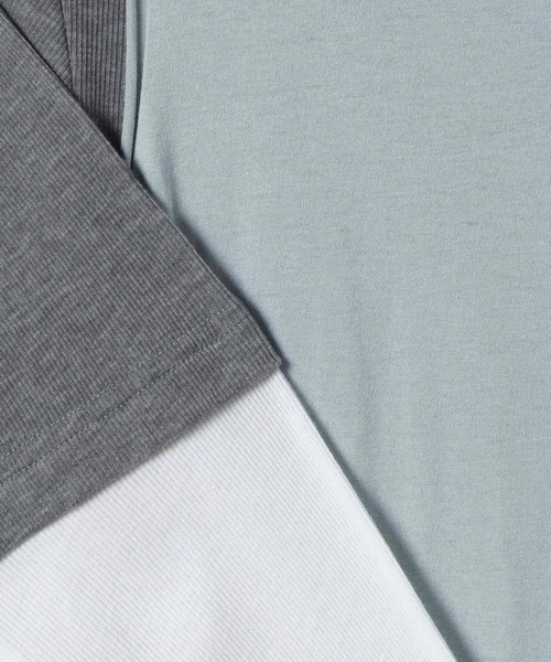 JEANASIS（ジーナシス）の「【eL】3Piece Layered Pullover/641214（Tシャツ/カットソー・レディース・ネイビー系/グレー系その他・FREE）」の21枚目の写真