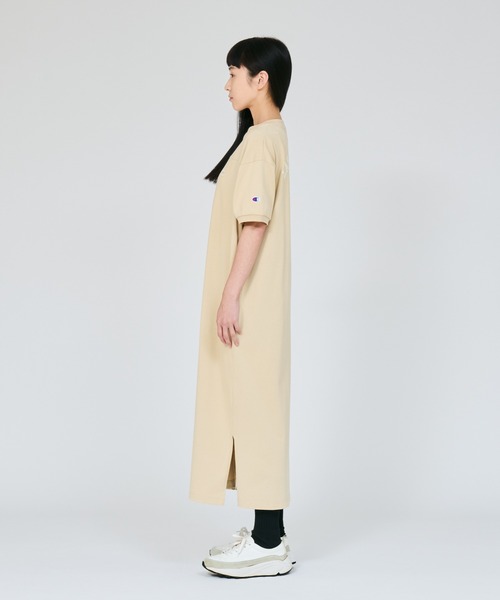 Champion(チャンピオン)の「【Champion/チャンピオン】レディース ワンピース(ワンピース・レディース・ベージュ系その他4/モスグリーン/ホワイト/ブラウン系/ブラック系その他・LARGE/MEDIUM)」の7枚目の写真