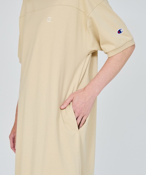Champion(チャンピオン)の「【Champion/チャンピオン】レディース ワンピース(ワンピース・レディース・ベージュ系その他4/モスグリーン/ホワイト/ブラウン系/ブラック系その他・LARGE/MEDIUM)」の11枚目の写真