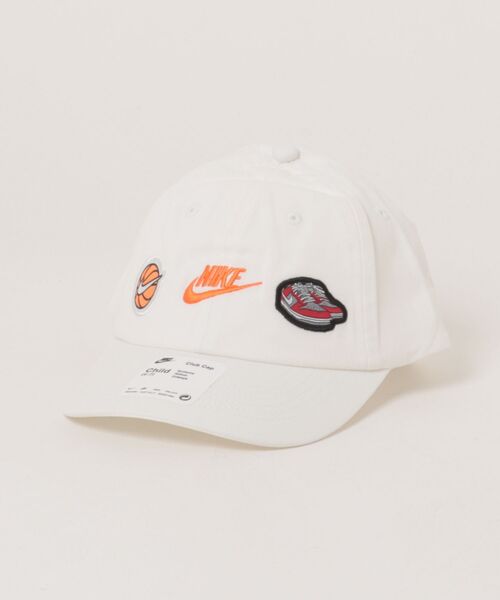 JUGLANS(ユグランス)の「【NIKE】NAN STATEMENT PATCH CLUB CAP(キャップ・キッズ・ホワイト/ブラック・FREE)」の1枚目の写真