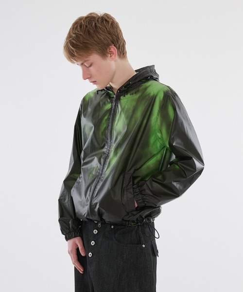 WISH FOR EVER(ウィッシュフォーエバー)の「【 3size / 3color 】HEAT REAVTIVE DRAWCODE NYLON JACKET(ブルゾン・メンズ・グリーン/レッド/グレー・LARGE/MEDIUM/SMALL)」の17枚目の写真