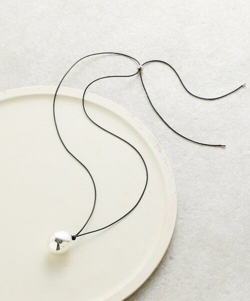 LIVETART（リヴェタート）の「ビーンズネックレス（リング・レディース・シルバー・FREE）」の3枚目の写真