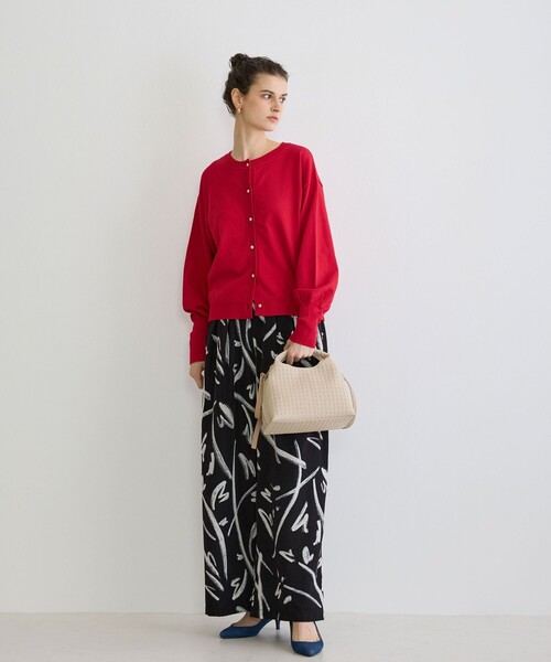 NICOLE white(ニコルホワイト)の「メッシュ型押し2WAYバッグ(ショルダーバッグ・レディース・ブラック/オレンジ/ライトグレー・FREE)」の10枚目の写真