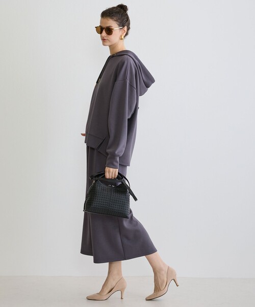 NICOLE white(ニコルホワイト)の「メッシュ型押し2WAYバッグ(ショルダーバッグ・レディース・ブラック/オレンジ/ライトグレー・FREE)」の15枚目の写真