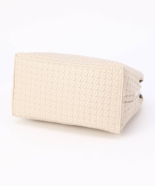 NICOLE white(ニコルホワイト)の「メッシュ型押し2WAYバッグ(ショルダーバッグ・レディース・ブラック/オレンジ/ライトグレー・FREE)」の21枚目の写真