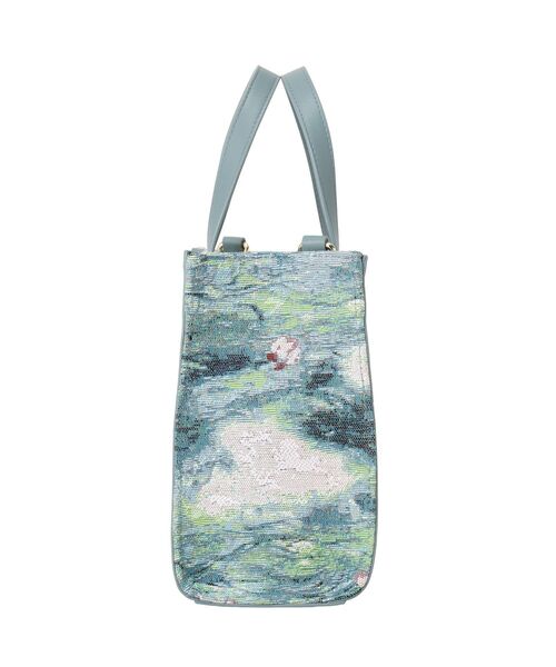 Maison de FLEUR（メゾンドフルール）の「ゴブラン2Wayスクエアトート（ハンドバッグ・レディース・ダークグリーン・FREE）」の6枚目の写真