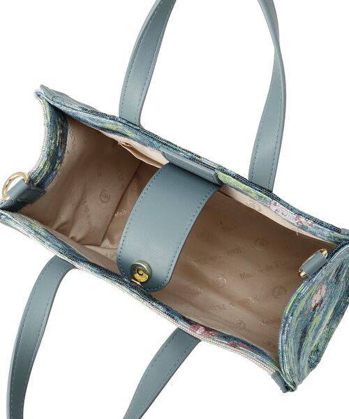 Maison de FLEUR（メゾンドフルール）の「ゴブラン2Wayスクエアトート（ハンドバッグ・レディース・ダークグリーン・FREE）」の8枚目の写真