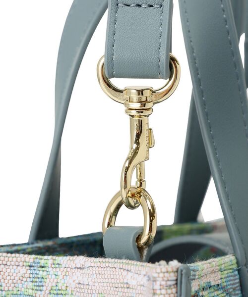 Maison de FLEUR（メゾンドフルール）の「ゴブラン2Wayスクエアトート（ハンドバッグ・レディース・ダークグリーン・FREE）」の12枚目の写真